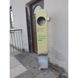 2Kolumna do suchej dezynfekcji rąk KAS-O3AC
