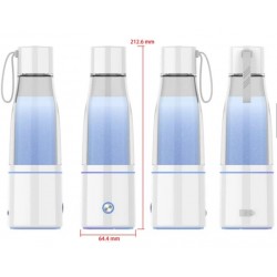 2Butelka wody wodorowej KAS 304 o wysokim nasyceniu H2