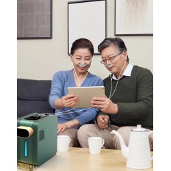 2copy of Nablatowy dystrybutor wody wodorowej KAS-6203 H2 2 x 150 ml/min