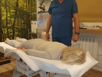 Zapraszam do gabinetu.